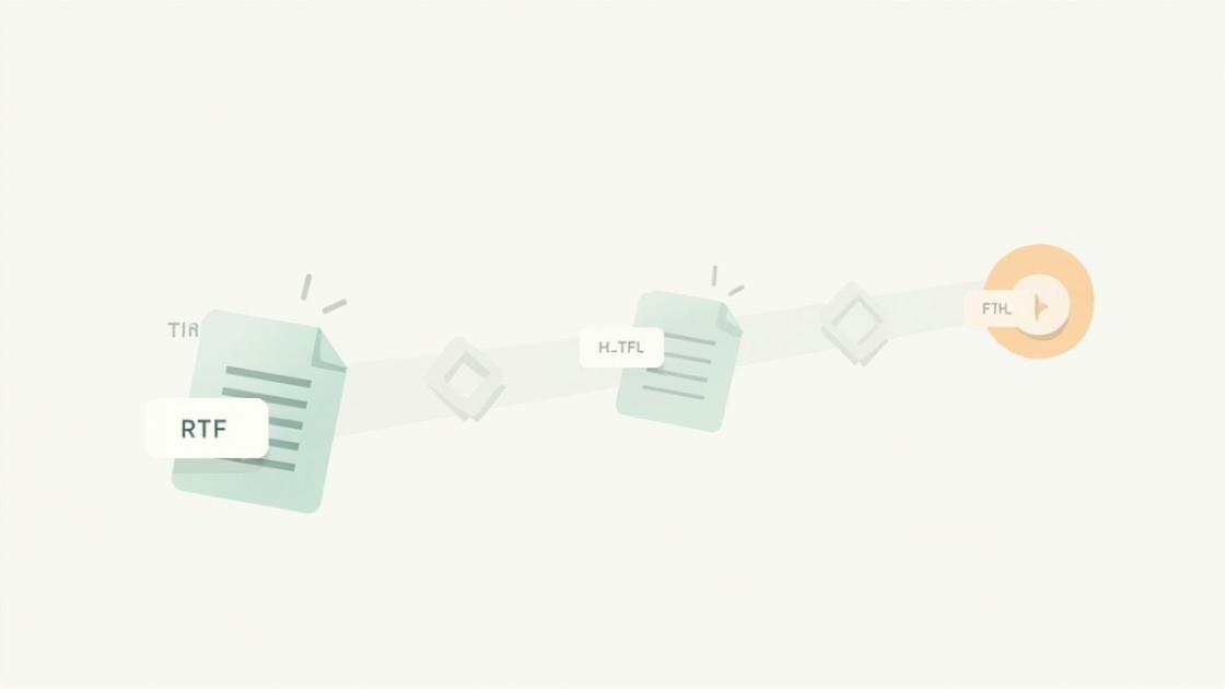 RTF文件批量转成HTML文件